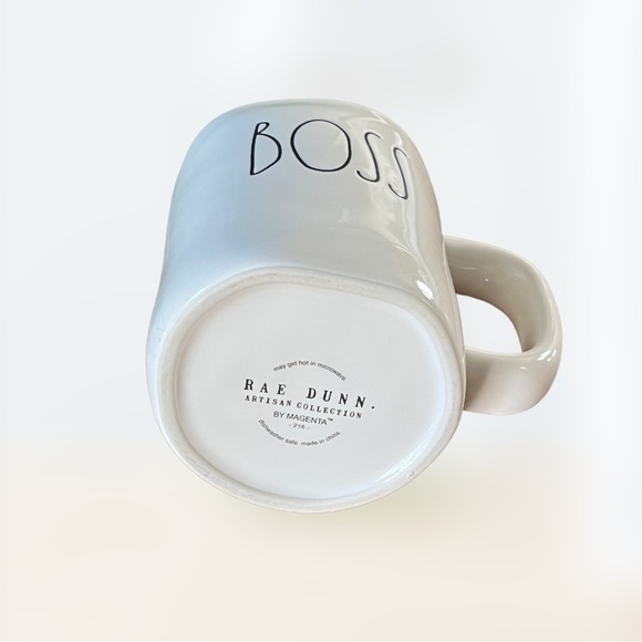 Rae Dunn BOSS Coffee Mug Cup - Picture 4 of 6